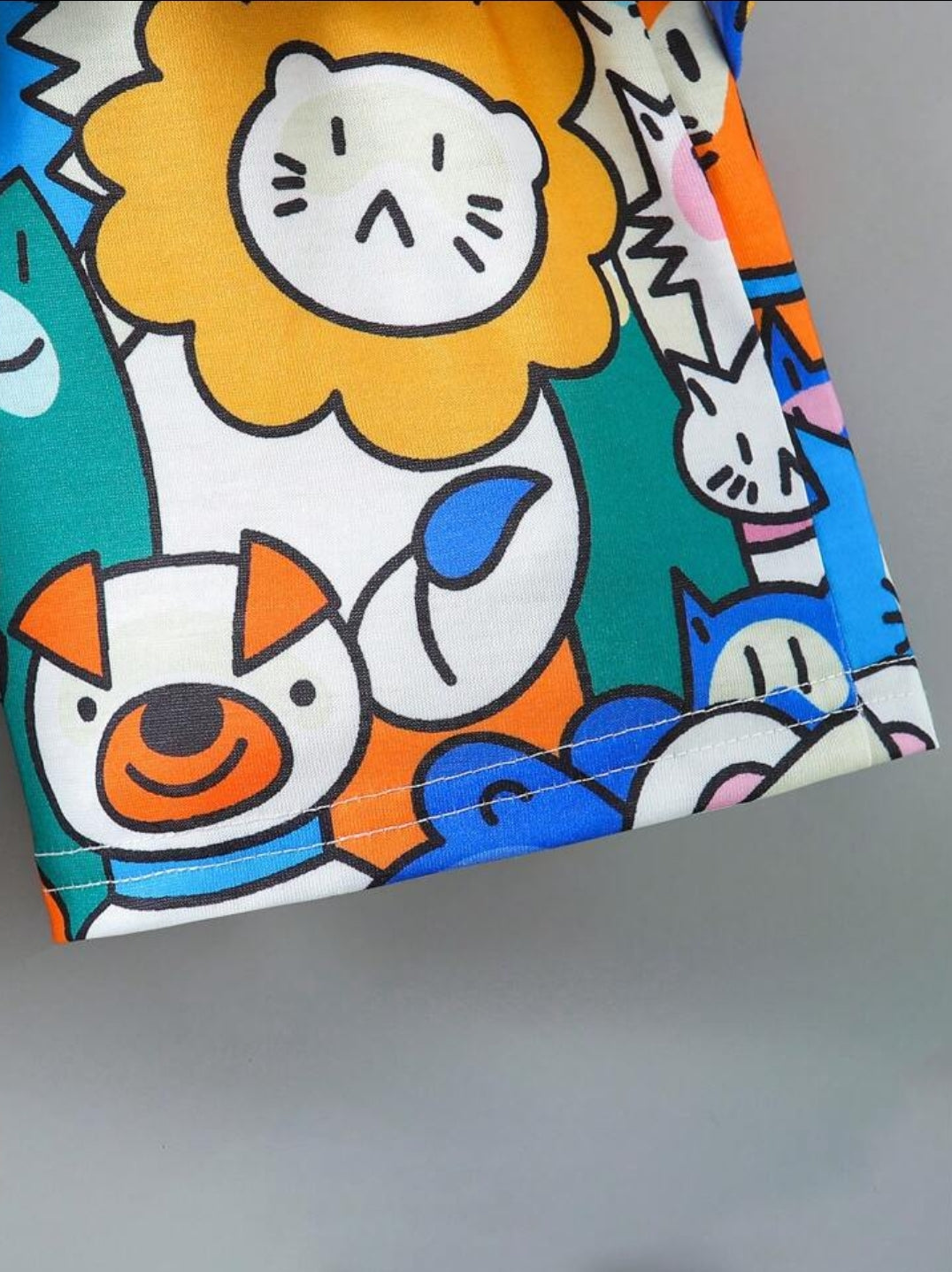 Animal Printed Clothing Co-ord Set For Boys