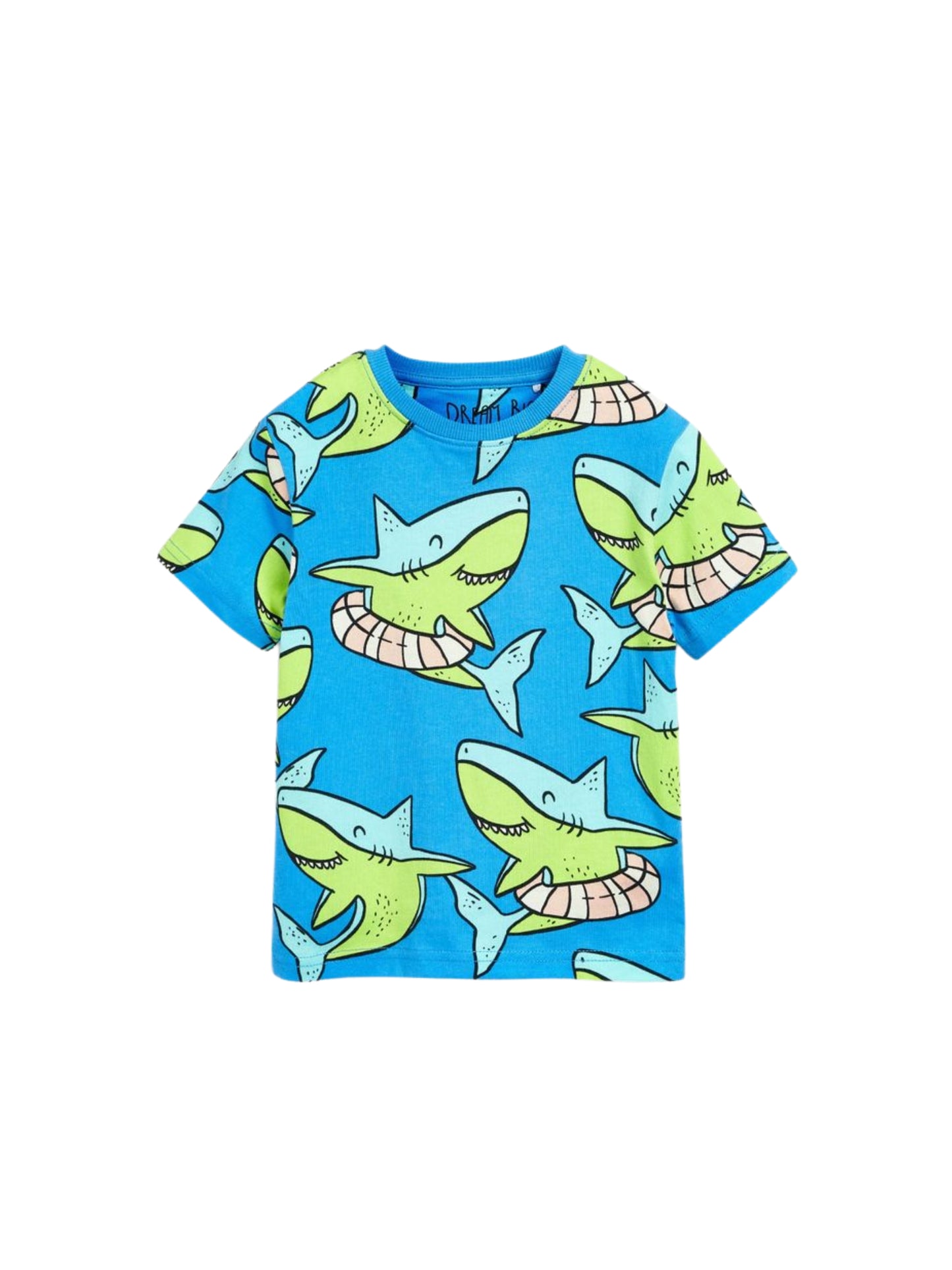 Sharks Printed Clothing Co-ord Set For Boys