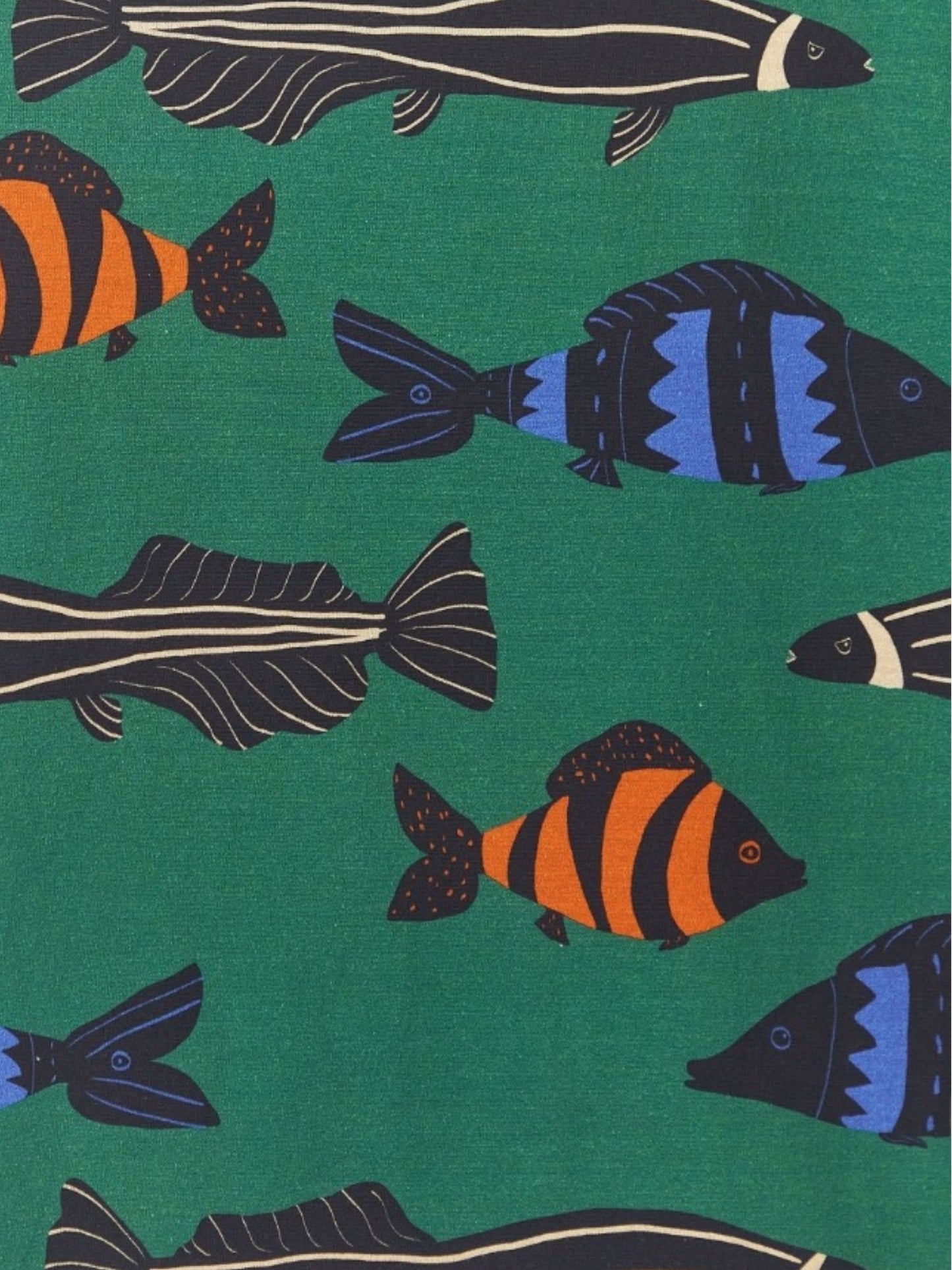 Green Fishes Printed Clothing Co-ord Set For Boys