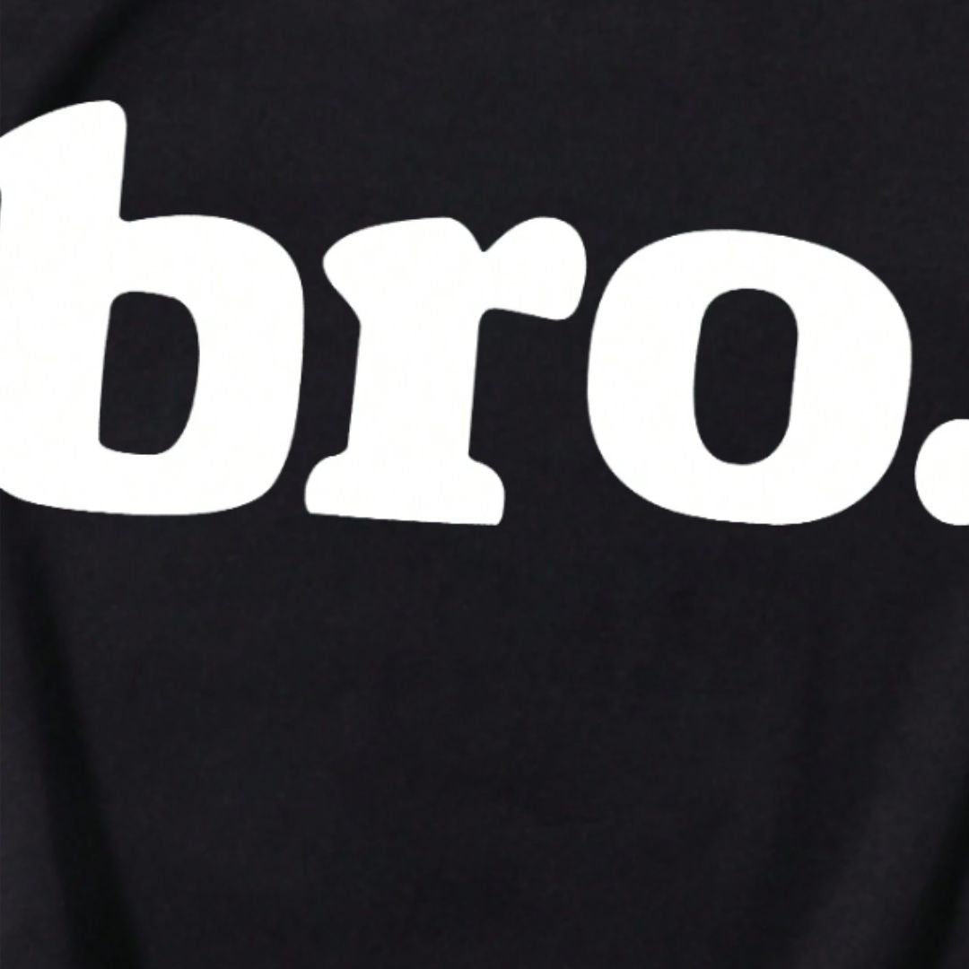 Bro Graphic Printed Clothing Co-ord Set For Boys