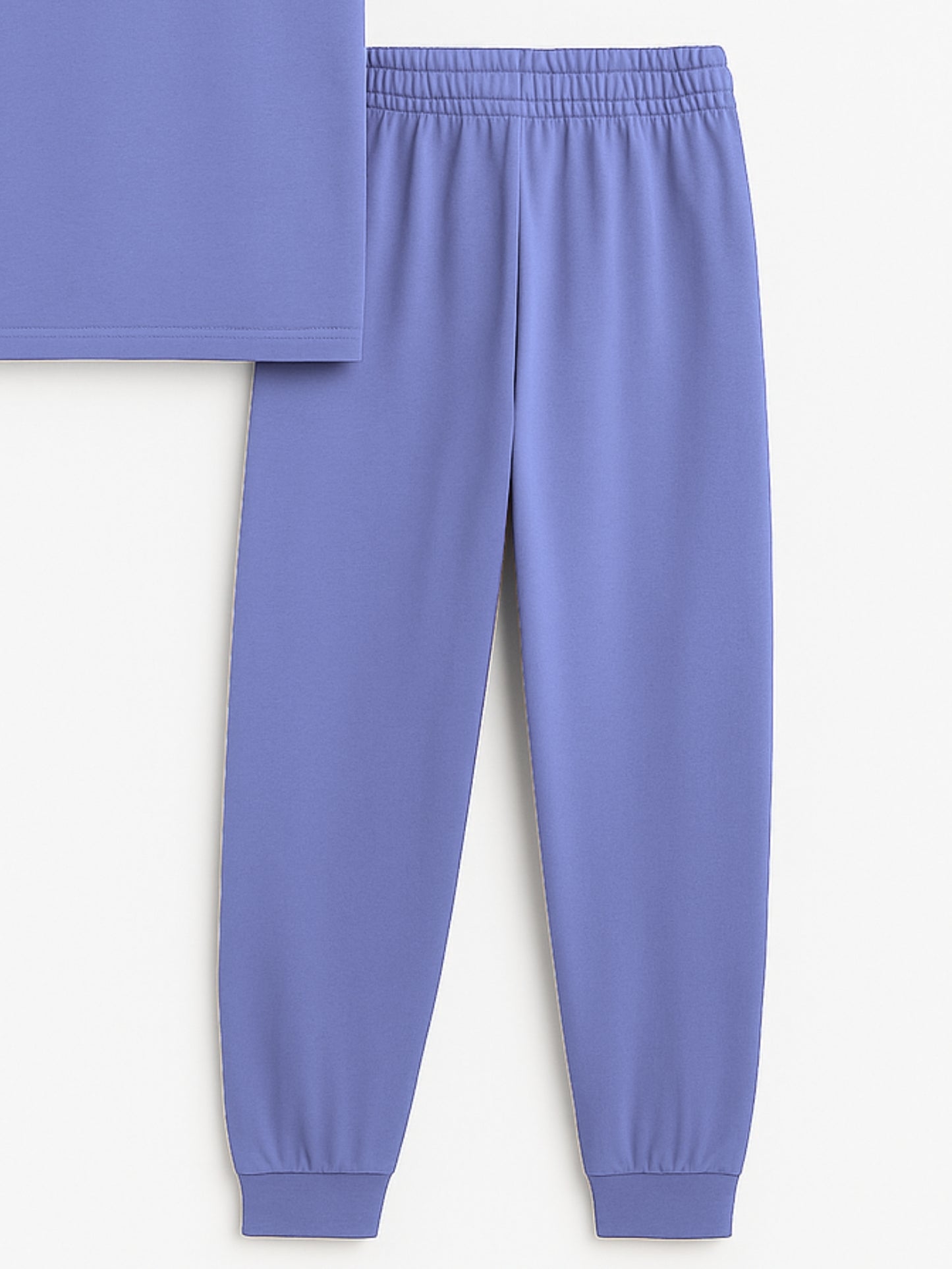 Beach Party Printed Ice Blue Boys Joggers Set