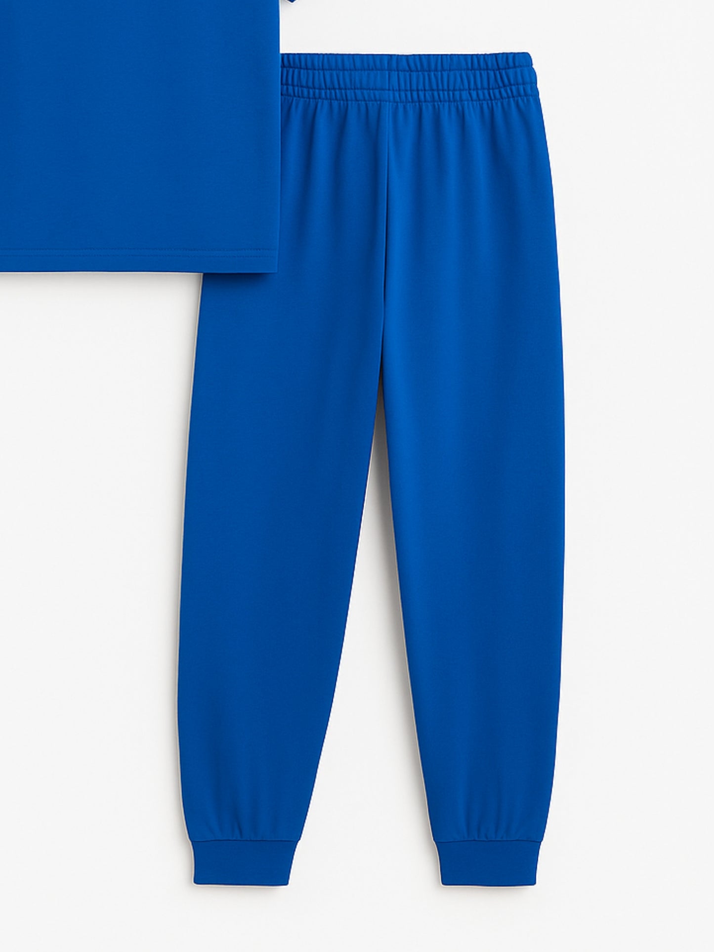Ninja Printed Blue Boys Joggers Set