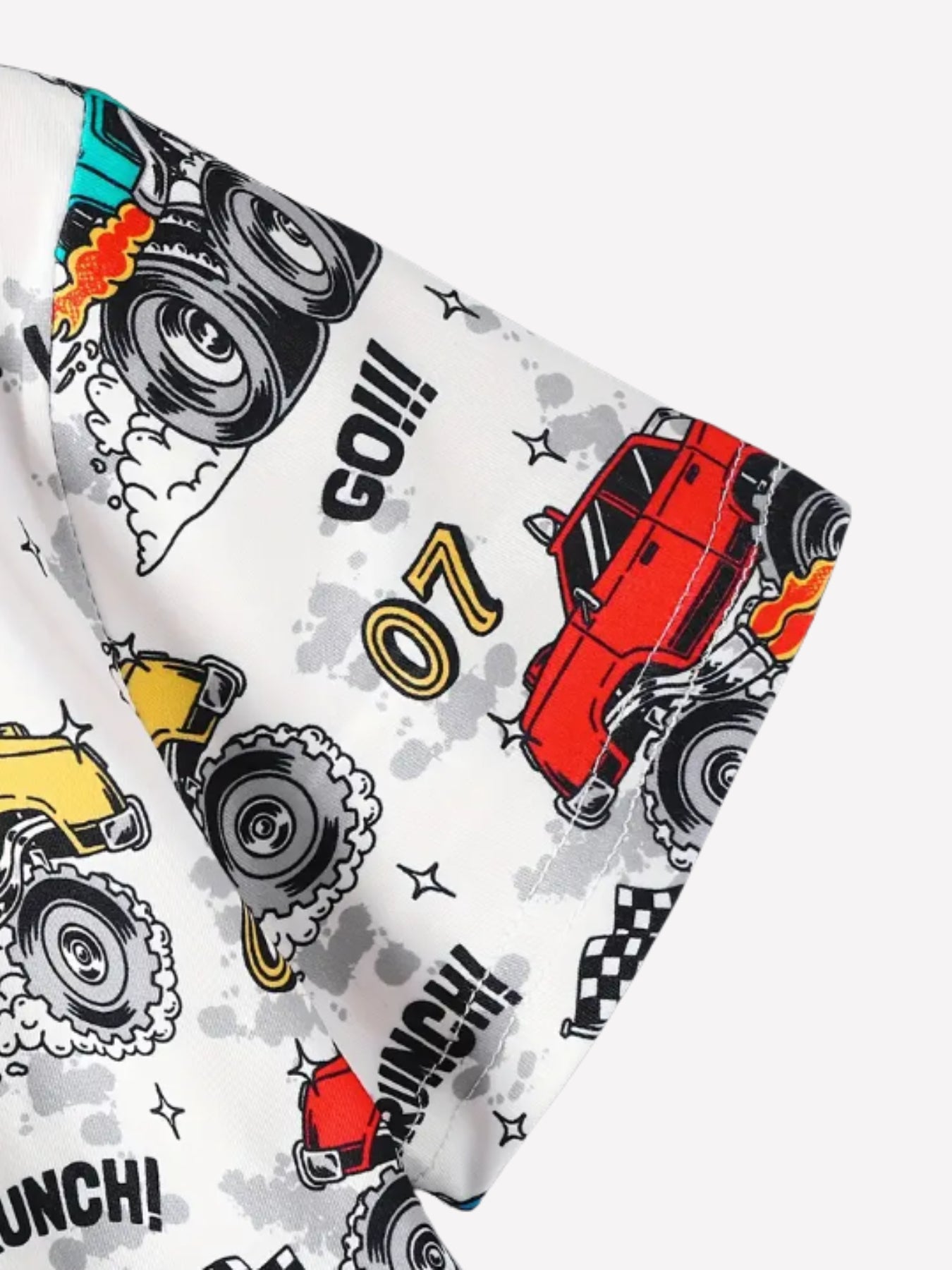 Boys Cars Printed Cotton Blend Casual wear Comfortable T-Shirt