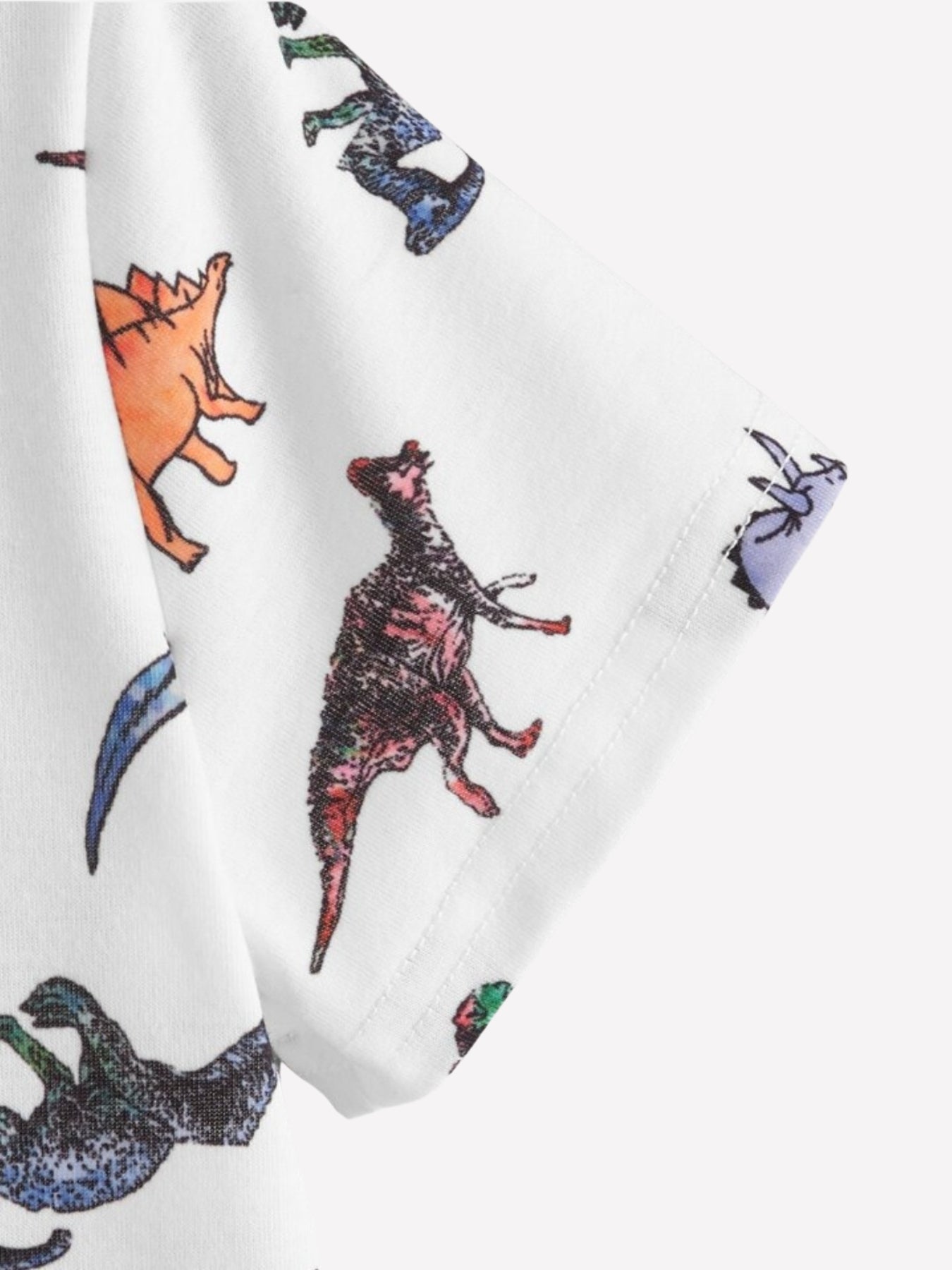 Boys Dinosaur Printed Cotton Blend Casual wear Comfortable T-Shirt