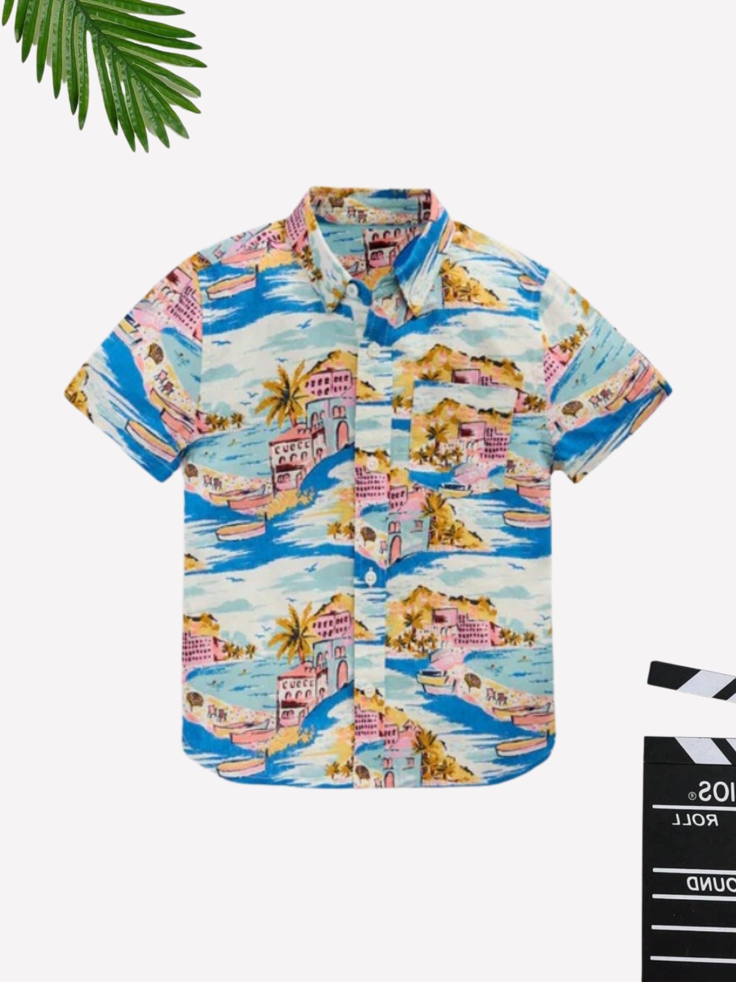 Boys Hawai Printed Cotton Blend Casual wear Comfortable Shirt