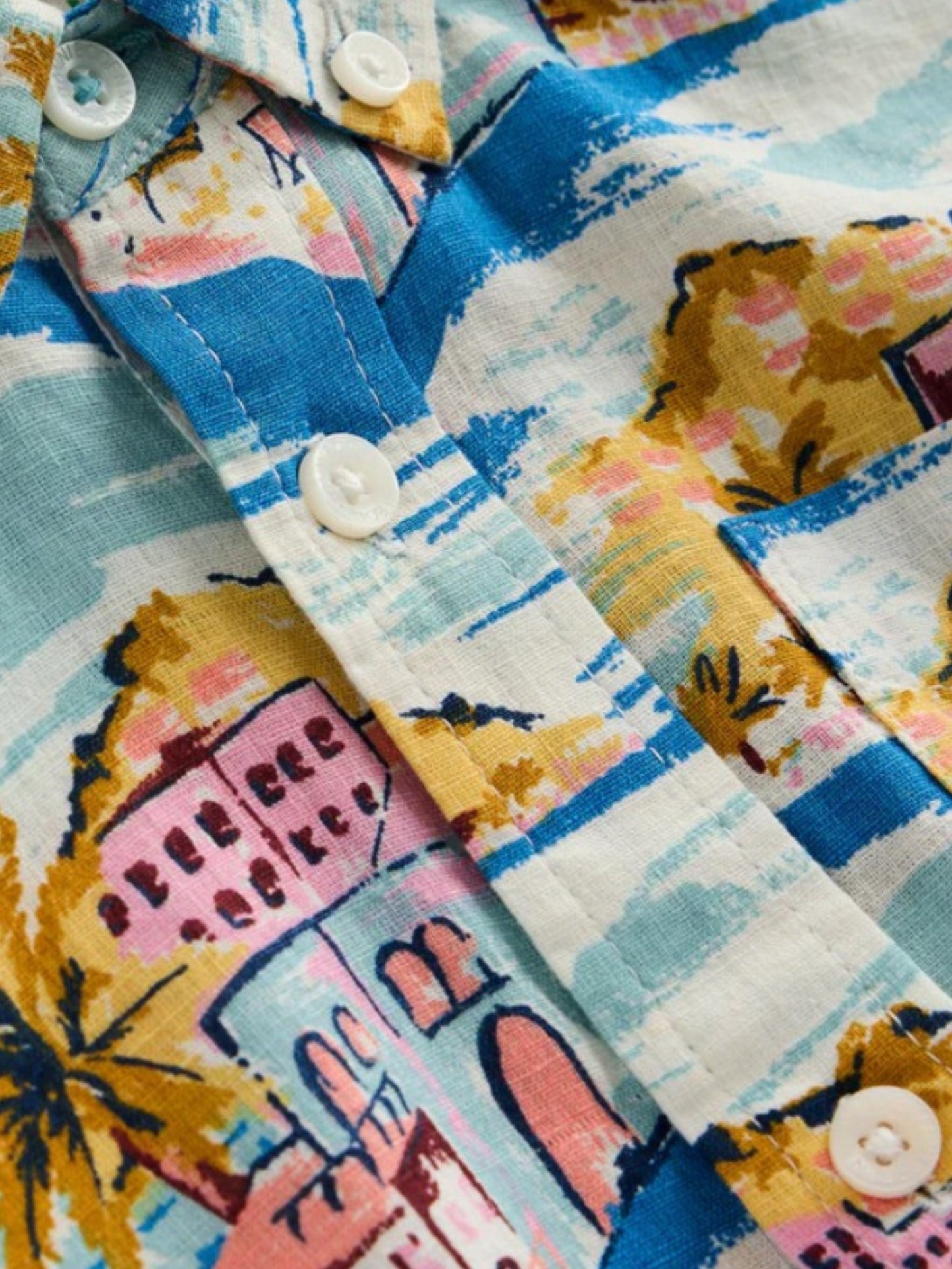 Boys Hawai Printed Cotton Blend Casual wear Comfortable Shirt