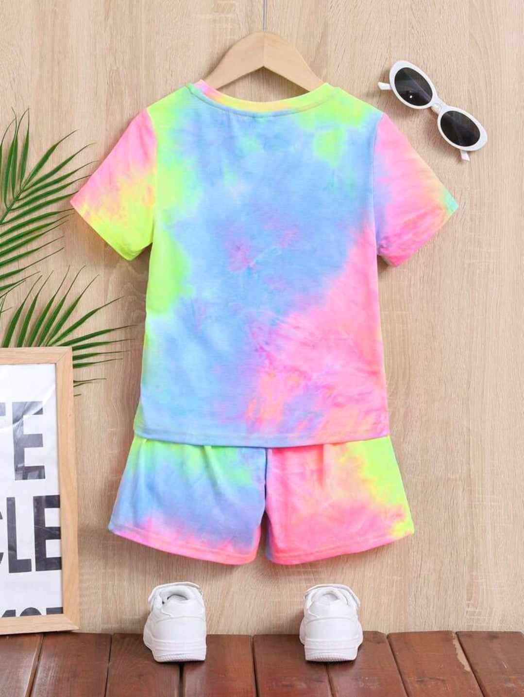 Tye & Dye Printed Clothing Co-ord Set For Boys