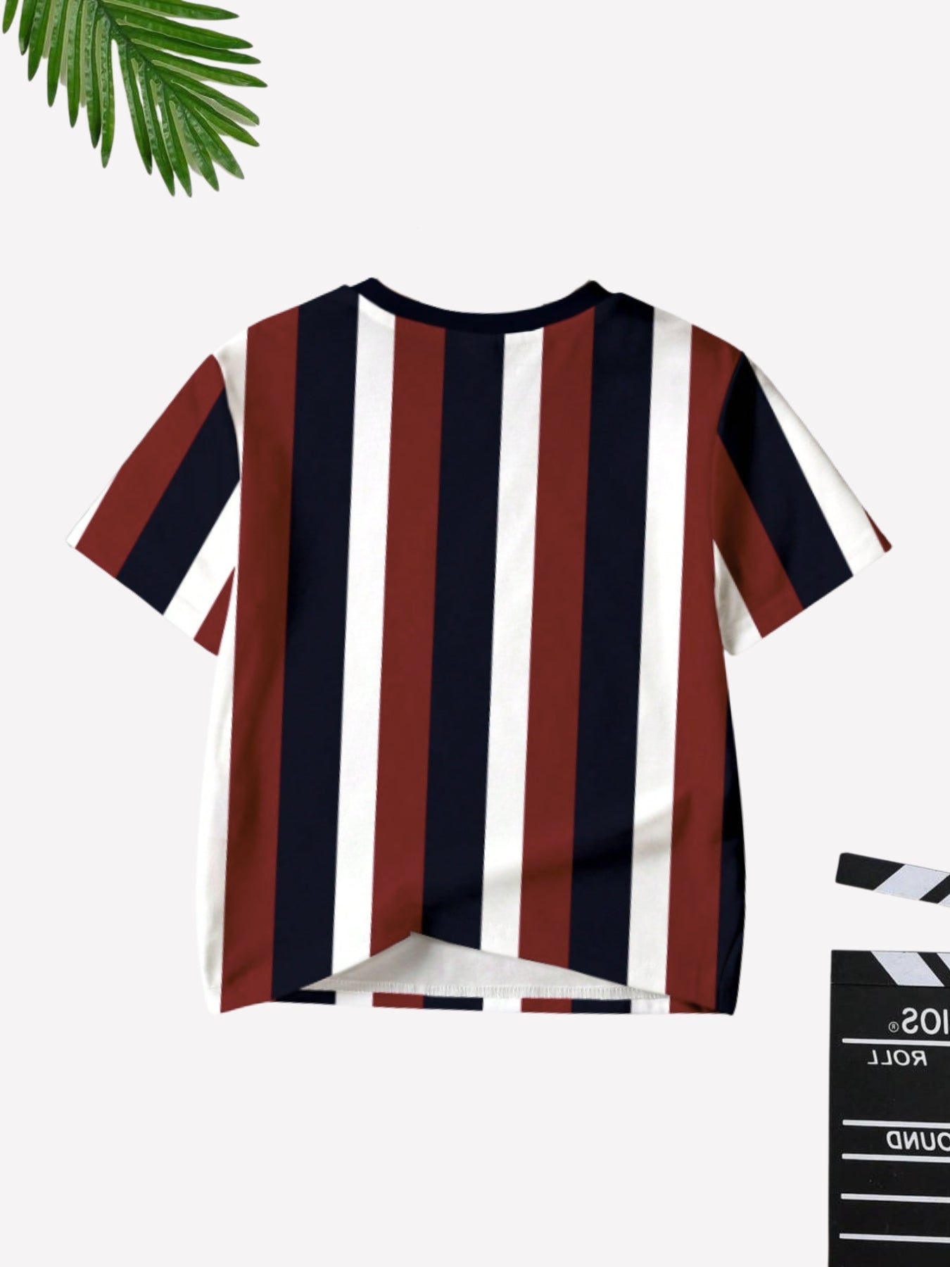 Boys Striped Printed Cotton Blend Casual wear Comfortable T-Shirt