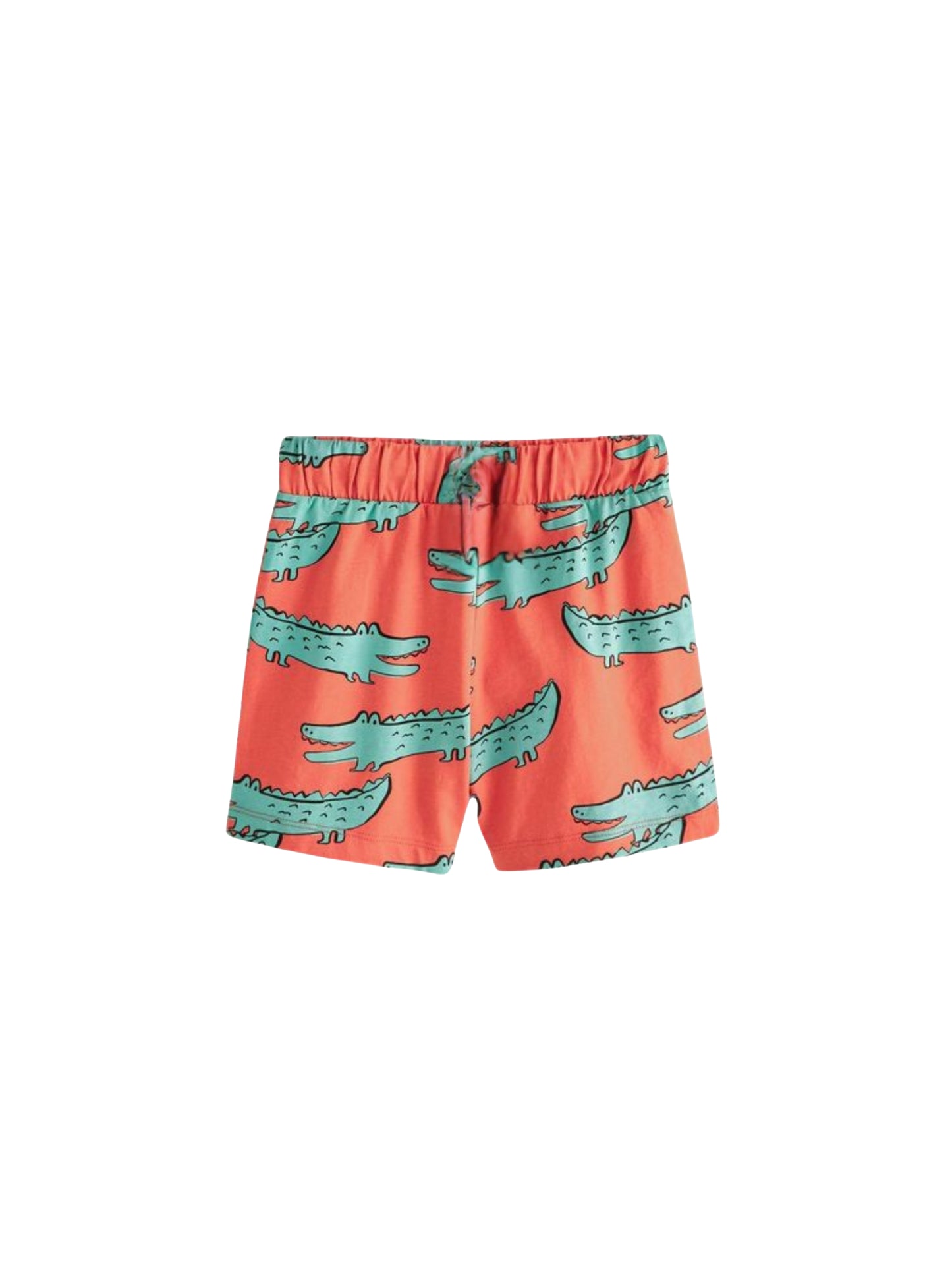 Orange Reptile Printed Clothing Co-ord Set For Boys