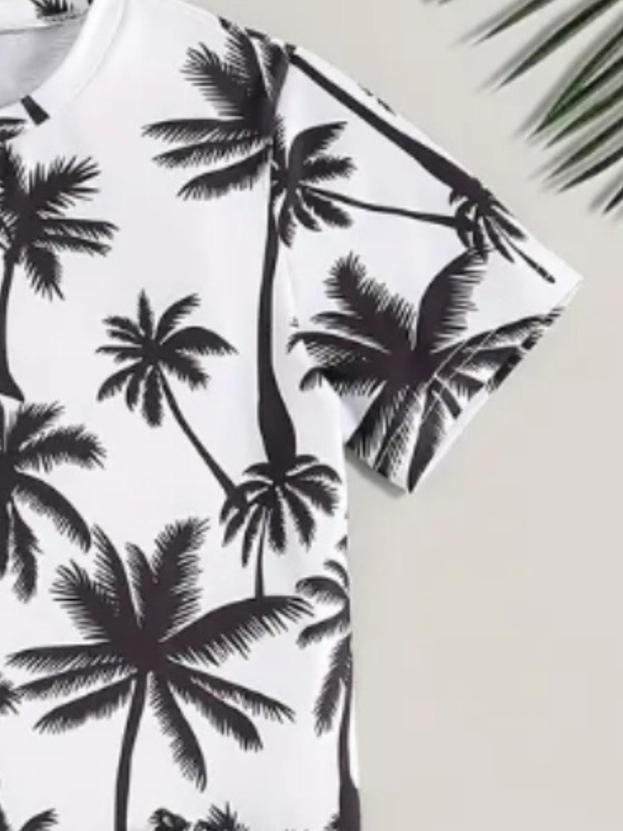 Tropical Printed Clothing Co-ord Set For Boys