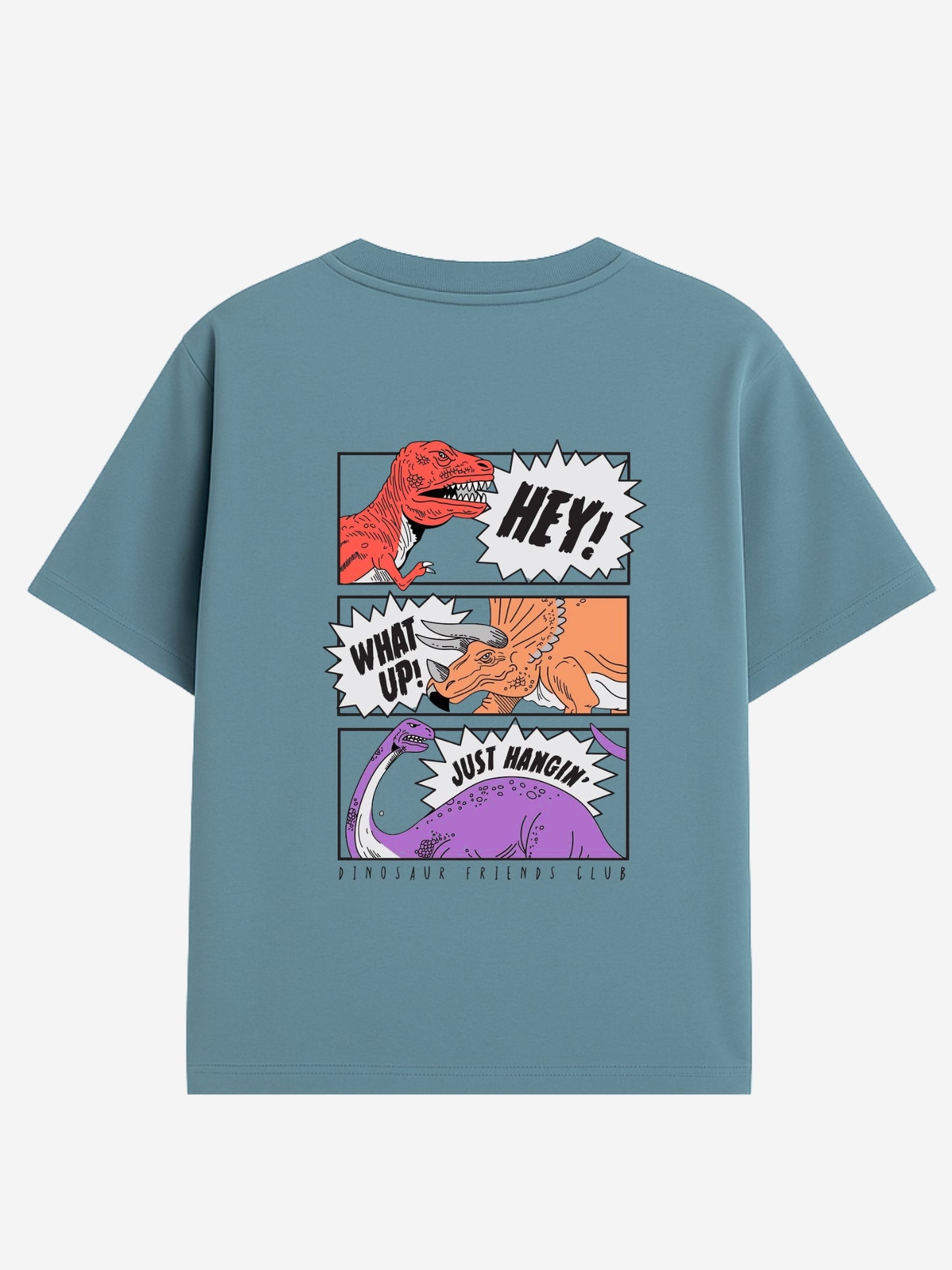 Lets Roar Printed Green Boys Joggers Set